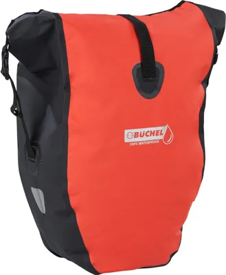 Produktbild von Büchel Seitentasche mit Schultergurt schwarz/rot