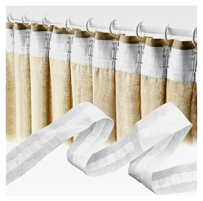 Produktbild von Gardinenband Kräuselband 30 m x 2,5 cm Polyester
