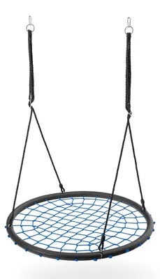 Produktbild von Blaue Untertassenschaukel, für draußen, 100 cm Durchmesser