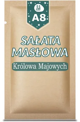 Obrázok produktu pre 51 Seed A08 Butterová šalátová odroda 'Queen of May', 2 g