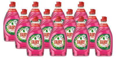 Produktbild von Fairy Handspülmittel Pinke Jasminblüte Ultra Konzentrat 12x 450ml