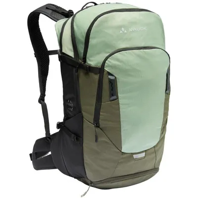 Produktbild von VAUDE Bike Alpin 30+5, Interner Rahmen, Fahrradfahren, Bergsteigen, Grün, Polyester, Polyimid, Polyurethan, Polyester, Untere Tasche, Fronttasche, Seitentasche, Tasche oben