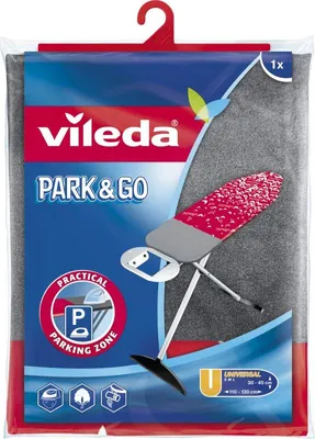 Zdjęcie produktu dla Pokrowiec na deskę do prasowania Vileda Park and Go 159523