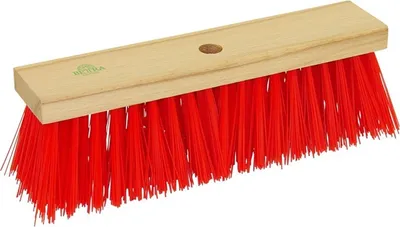 Image de Massamarkt Balai Straisal fibre artificielle rouge41 cm