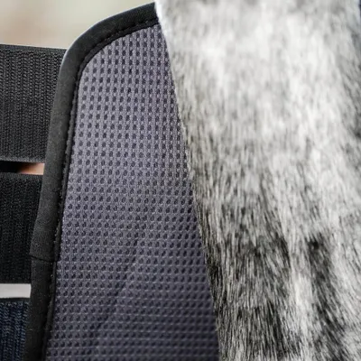 Produktbild von Horseware Classic Brushing Boots, Größe:L, Farbe:Black/Black