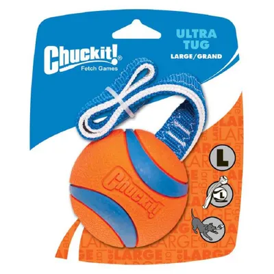 Produktbild von Chuckit! ULTRA TUG Hundeball an einem Seil stark L