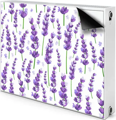 Produktbild von Magnet Heizkörperabdeckung Heizkörperverkleidung Verkleidung Abdeckung 100x60 cm  - Lavendel