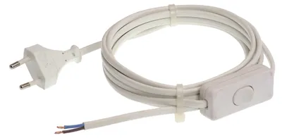 Image de as-Schwabe 70631 Câble électrique blanc 3 m (70631)