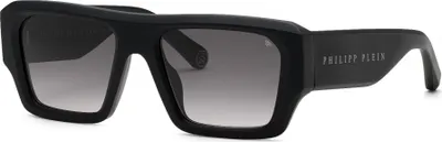 Produktbild von Philipp Plein SPP144 Nero sabbiato/opaco 55/20/150 Herren Sonnenbrillen
