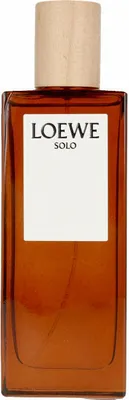 A bottle of Loewe Solo Loewe Pour Homme Eau de Toilette for men.