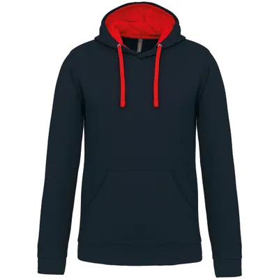Produktbild von Kariban Herren-kapuzensweatshirt bicolor
