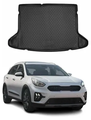 Image de OMAC Tapis de coffre pour Kia Niro I 2017-2022 Hybrid caoutchouc Noir