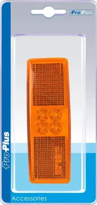 Obrázek produktu pro Boční obrysové světlo 12/24V oranžová 110x40mm LED v blistru