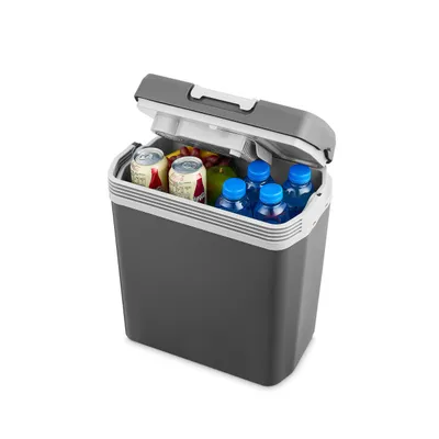 Produktbild von MOA Elektrische Kühlbox - Coolbox - Mit Heizfunktion - 12V und 230V - 22 Liter - Grau - ECW22