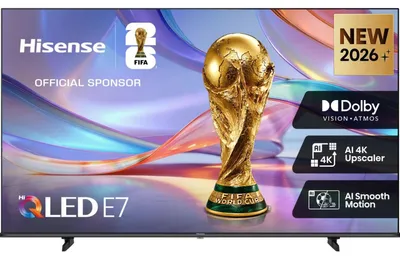 Produktbild von Hisense 58E7S Hi-QLED-Fernseher, (UltraHD/4K, Triple Tuner)