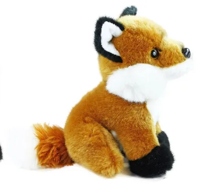 Obrázok produktu pre Plyšová líška v sede, 20 cm, ekologická