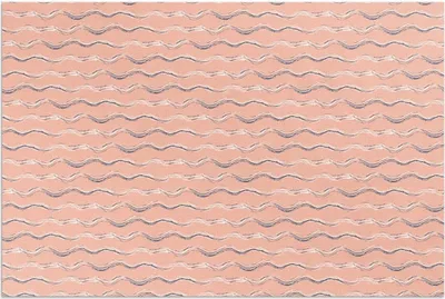 Produktbild von Boho-Wellen in Pastellfarben – Vinylteppich – 150x225 cm – Outdoor Teppich – Terrasse – Wetterfest – Modern
