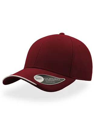Produktbild von Atlantis ESTO | Estoril Baseball Cap / Kappe / Mütze - Farbe: Burgundy - Größe: One Size
