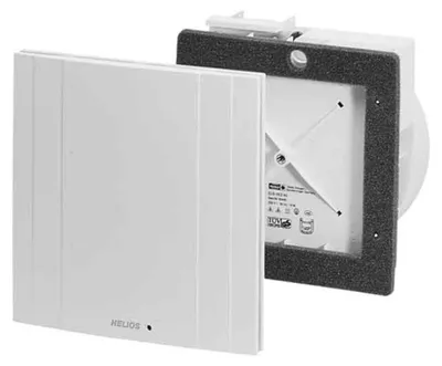 Produktbild von Helios Ventilatoren Helios ELS-VEZ 60 - Abluftventilator - Wandbefestigung - weiß