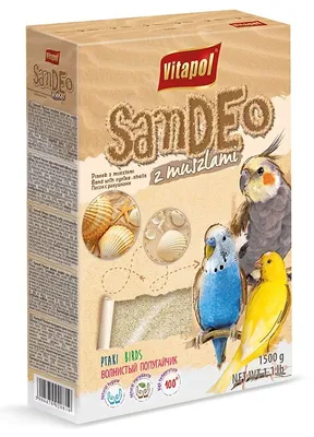 Immagine prodotto di Vitapol Sabbia per uccelli con guscio 1,5 kg [2081]