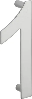 Image de Chiffre 1 à visser, inox, H.100mm - THIRARD