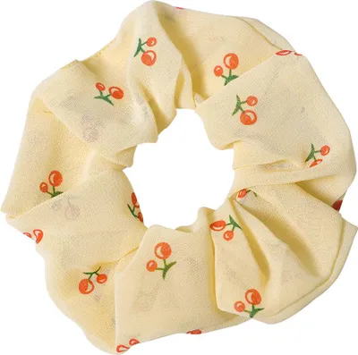 Produktbild von Clayre & Eef Haargummi Ø 10 cm Gelb Polyester