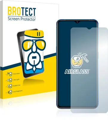 Produktbild von BROTECT Schutzglas für realme X2 Pro Schutzfolie Panzer Folie Glas Display Schutz klar