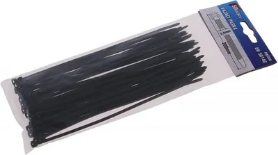 Produktbild von Kabelbinder 200x3. 6mm 50Stk schwarz