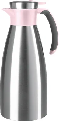 Produktbild von emsa Isolierkanne SOFT GRIP 1,5 Liter Edelstahl / rosa