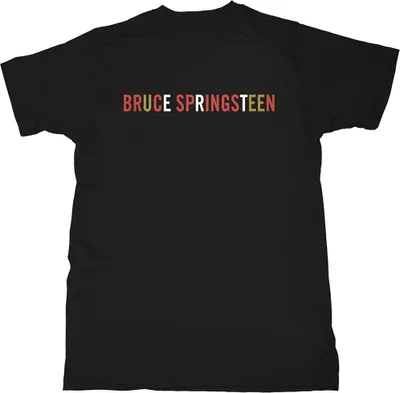 Produktbild von Bruce Springsteen - Logo Herren X-Large T-Shirt - schwarz