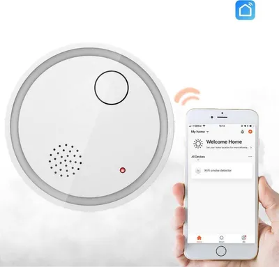 BELIFE TUYA Smart WLAN-Rauchmelder mit App-Benachrichtigung