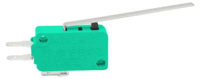 Obrázok produktu pre 5x mikrospínač KW3A SPDT s dlhou páčkou - mikrospínač 4(16)A 250VAC / 125VAC - jazýčkový spínač s pripojeniami 4,8x0,5mm - teplotná odolnosť do 85°C - predajná jednotka 5 kusov [09012]