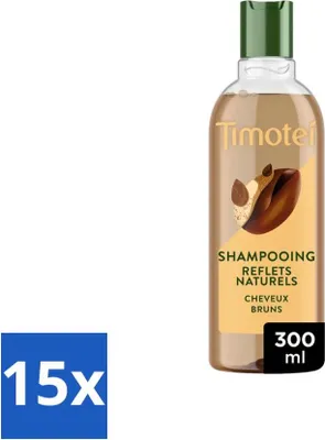 Zdjęcie produktu dla Timotei - Szampon - Intensywny brąz - 300 ml - Opakowanie ekonomiczne - 15 sztuk