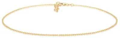 Produktbild von Elli Halskette Damen Choker Basic in 925 Sterling Silber Vergoldet