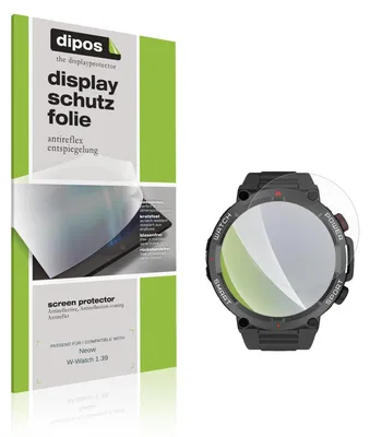 Immagine prodotto di 6x Pellicola Protettiva per Neow W-Watch 1.39 Protezione Schermo Antiriflesso dipos