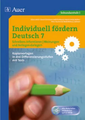 Obrázek produktu pro Individuell fördern 7 Schreiben: Informieren
