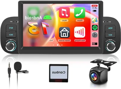 Productafbeelding van Carplay Autoradio - Android Autostereo - Multimedia Speler - Touchscreen Radio - Navigatiesysteem