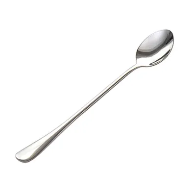 Produktbild von Langgriff Edelstahl Tee Kaffeelöffel Cocktail -Eissuppe Löffel Besteck Besteck-2
