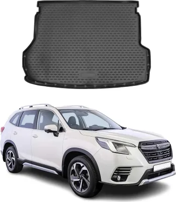 Immagine prodotto di Tappetino per bagagliaio Vassoio per Subaru Forester 2018-2025 Gomma TPE Nero