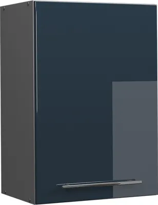 Produktbild von Hängeschrank Vicco Fame-Line Dunkelblau Hochglanz 50 cm, Model 48828