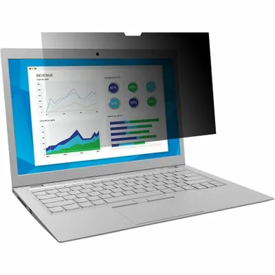 Produktbild von 3M PFNDE016, 43,2 cm (17"), 16:10, Laptop, Rahmenloser Blickschutzfilter, Anti-Glanz, Privatsphäre, 32,20505827 g