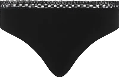 Zdjęcie produktu dla Majtki damskie Chantelle - Cozy Chic, niewidoczne, oddychające, czarne XL
