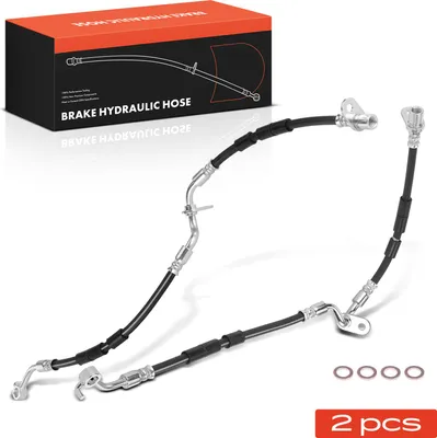 Obrázok produktu pre Frankberg 2x brzdová hadica Brzdové hadice predné ľavé pravé pre Mazda 6 Hatchback GG GY