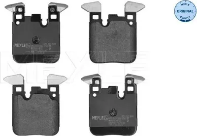 Produktbild von MEYLE 025 250 2916 Bremsbeläge Hinten für BMW 1 Schrägheck (F20) 3 Touring (F31) 3 Limousine (F30, F80) 4 Gran Coupe (F36) 3 GT (F34)