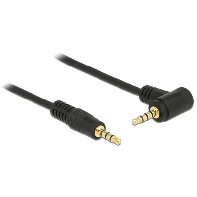 Produktbild von DeLOCK 84737, 3.5mm, Männlich, 3.5mm, Männlich, 1 m, Schwarz