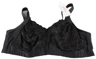 Zdjęcie produktu dla Triumph Delicate Doreen, Czarny, Nie druciany, Monochromatyczny, Damski, Zapięcie z tyłu, C