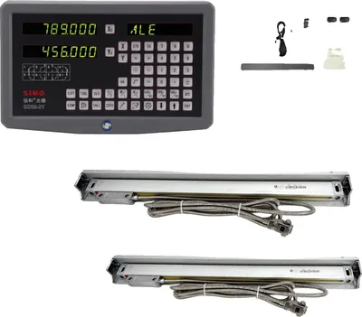 Produktbild von 2-Achsen-DRO-Kit, präzise Anzeige, langlebige Linearschalen, 0.005mm komplettes Set