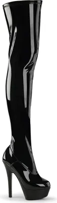Produktbild von KISS-3000 Damen Boots von Pleaser, Schwarz EU 39, US 9