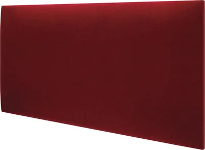 Produktbild von STEGU mollis Basic.01 Polsterpaneel schalldämmend Velours bordeaux 60x30 cm