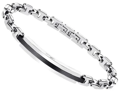 Produktbild von Lotus LS1966/2/2 Herren Armband Edelstahl Silber schwarz 20,5 cm